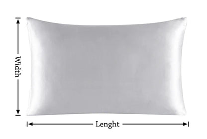100% Nature Mulberry Silk Pillowcase Zipper Pillowcases Pillow Case For Healthy Standard Queen King Multicolor