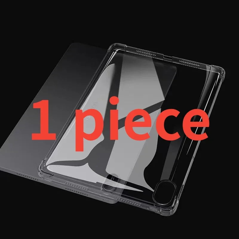 For OnePlus Pad 2 Pad2 (2024) Case 12.1" Tablet PC Clear TPU Back Cover Shockproof Coque Slim Funda with 4 Airbags