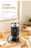 HiBREW Milk Frother Frothing Foamer Chocolate Mixer Cold/Hot Latte Cappuccino Fully Automatic Milk Warmer Cool Touch M1A