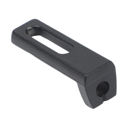 Slidable Adjustable Motorcycle Fog Lamp Bracket Black Alloy for Handlebar and Off Road Vehicle Auxiliary Light Installation