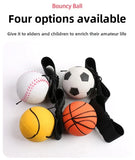 1-20PCS Reaction Training Bouncy Ball Set with Wrist Strap, 1 to 20 Pieces for Hand-Eye Coordination, Kids' Outdoor Sports and Fitness