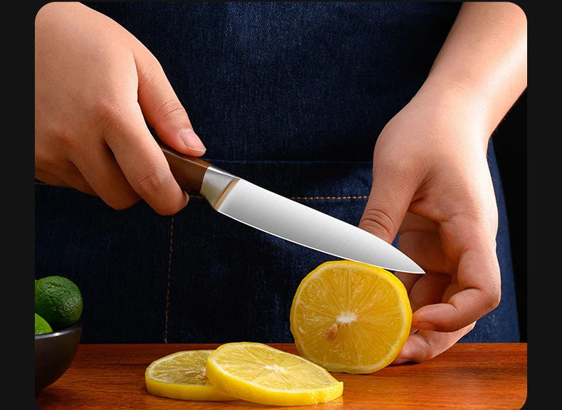 Kitchen Knife Stainless Steel Slicing Cleaver Japanese Chef Fish Cutting Vegetables Meat Cooking Knives Set Tools Kitchen Knives