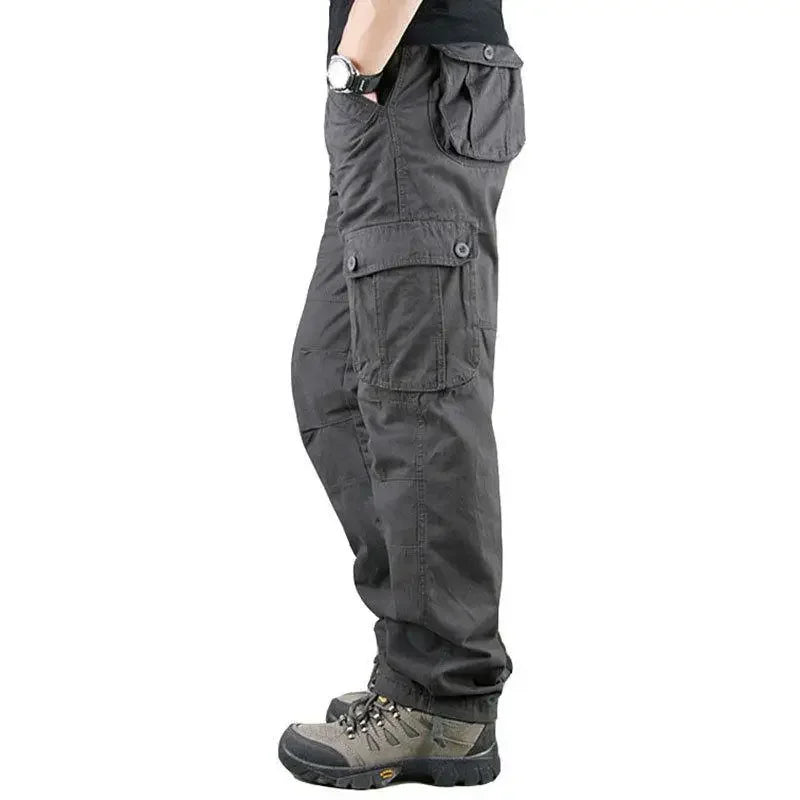 Men's Camouflage Cargo Pants Camo Cargo Multi Pockets Military Tactical Pants Man Hip Hop Joggers Streetwear Sweatpant for Men