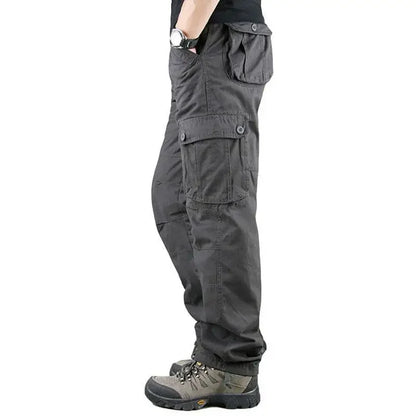 Men's Camouflage Cargo Pants Camo Cargo Multi Pockets Military Tactical Pants Man Hip Hop Joggers Streetwear Sweatpant for Men
