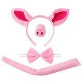 Animal Cat Tiger Cosplay Costume for Boys Girls Headband Clothes Shoes Tail Tutu Skirt Gloves Set for Kids School Performance