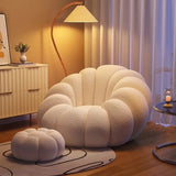 Lazy sofa, small sofa for lying down and sleeping, bedroom balcony leisure chair, cream style lazy chair, tatami chair