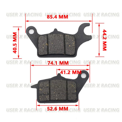 USER-X Universal motorcycle disc brake pad Brakes Front Rear Disc Brake Pads block Shoes scooter VICTORIA blade rg125 honda 145