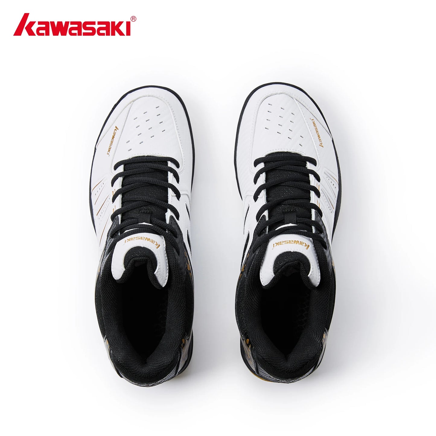 Kawasaki New Badminton Shoes Sneakers Mens Tennis Breathable Anti-Slippery Sport Shoes for Men Women K-065D