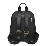 Simple Black Large Capacity Backpacks Women Travel Bag Solid Harajuku Student Schoolbag Oxford Backpack Unisex Bags