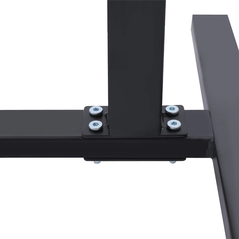 Adjustable Laptop Desk 360° Rotating Tabletop Mobile Stand Home Office Tray Standing Rolling Study Table Computer Workstation