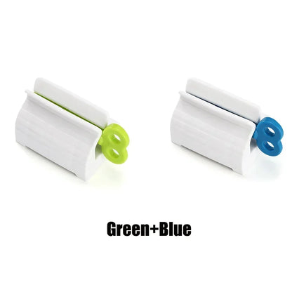 1 roller tube toothpaste squeezer, toothpaste holder, bathroom rotary paste dispenser
