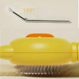 Cat Combing Special Rabbit Ear Comb To Floating Hair Needle Comb Pet Comb Easy Hair Removal And Massaging Brush Multifunctional