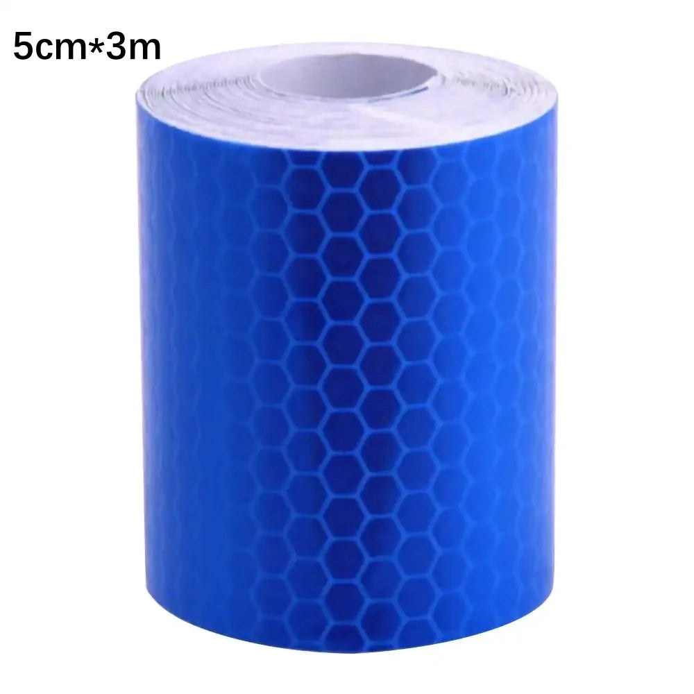 3M/1M Car Reflective Tape Auto Safety Warning Sticker Reflector Protective Tape Strip Film for Trucks Auto Motorcycle Stickers