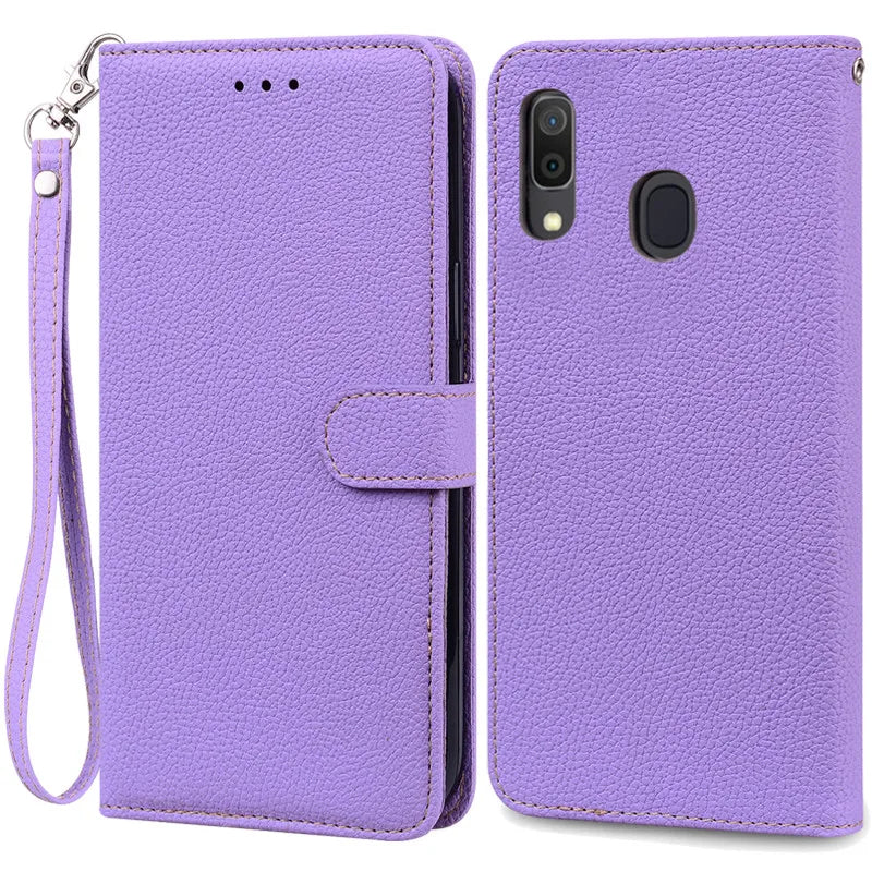 Funda A30 A30s para Samsung Galaxy A30S, funda para Samsung A30, funda A30 A30 A305F, funda de cuero tipo cartera con tapa para Samsung A30s.