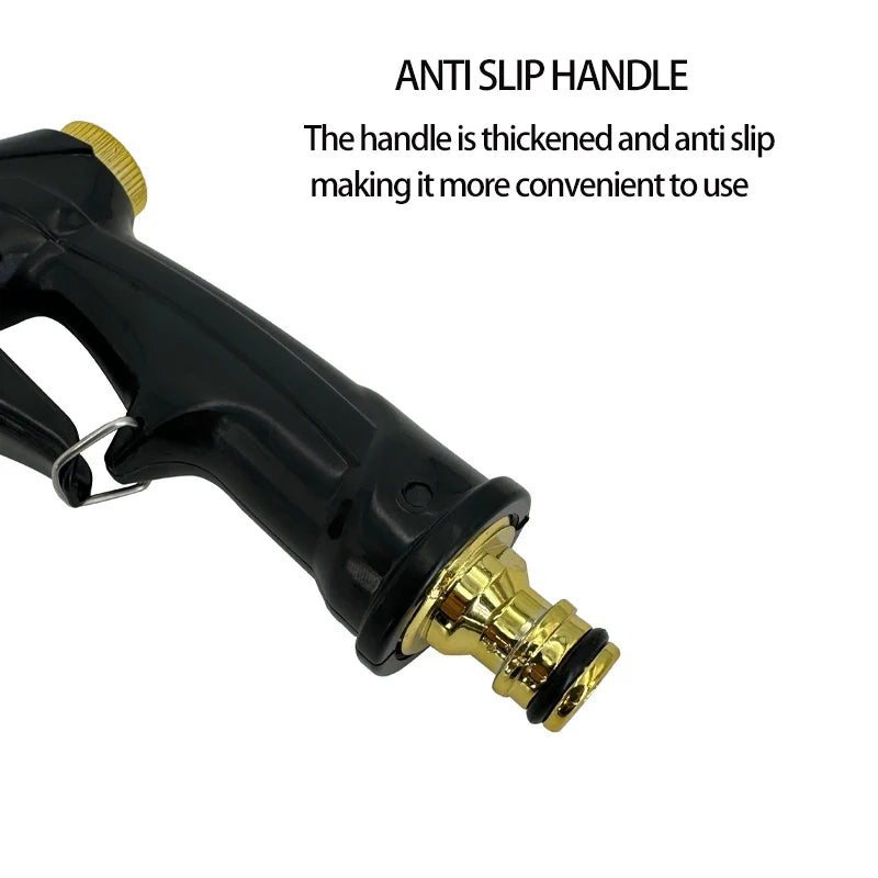 New High Pressure Washer Plastic Water Gun Garden Hose Nozzle Spray For Pressure Washer Car Wash Sprinkler Cleaning Tool Water Jet
