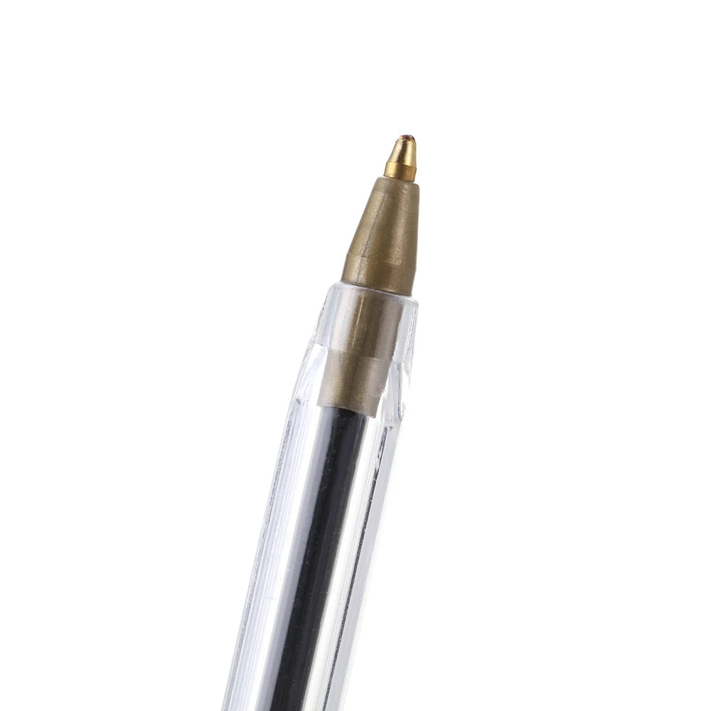 5/10 Pcs Black Red Blue Ballpoint Pen 1.0mm Ballpoint Pen Student Signing Pen Writing Pen Stationery School Office Accessories