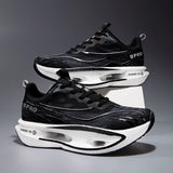 2025 New Men's Sneakers Thick Bottom Cushioning Running Shoes Athletic Training Carbon Plate Jogging Shoes Women's Tennis Shoes