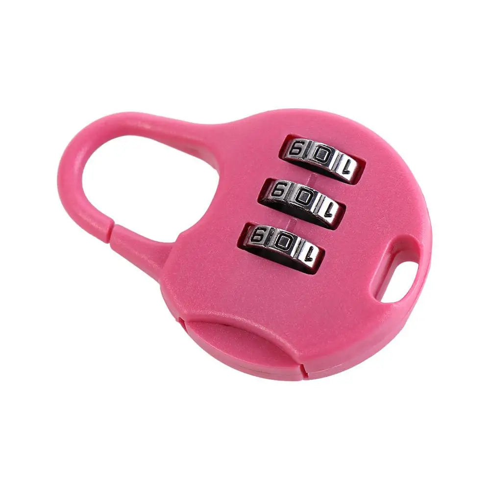 Plastic Password Combination Lock, Luggage Travel Lock, Backpack Padlock, Padlock Password Lock, Combination Padlock, Digit Locks