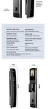 Wishome Biometric Recognition Smart Door Lock remote control Fingerprint Password IC Card APP Wifi Lock Unlock