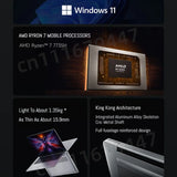 Xiaomi Laptop REDMI Book 14 2025 R5-7535H/R7-7735H 16G 512G SSD Thin Notebook Game Office Design Laptop