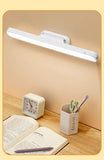 Remote LED Desk Lamp Magnetic Hanging Night Light USB Rechargeable Table Lamp 3 Colors Reading Light For Cabinet Closet Wardrobe