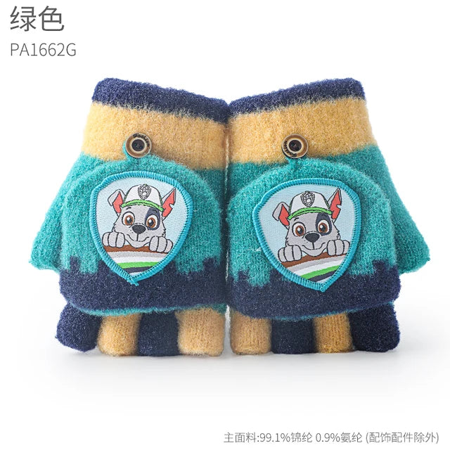 Genuine Paw Patrol Outdoor Gloves for Kids,Winter Glove for Children,Chase,Marshall,Skye,Everest,Rubbish,Zuma,Rocky,Gift for Girl and Boy,2-10t