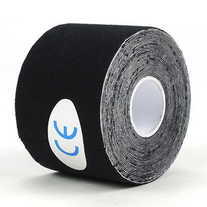 5 roll  Kinesiology Sports Tape  Athletic Strapping Gym Tennis Fitness Running Bandage Knee Muscle Pain Relief Knee Pads Care