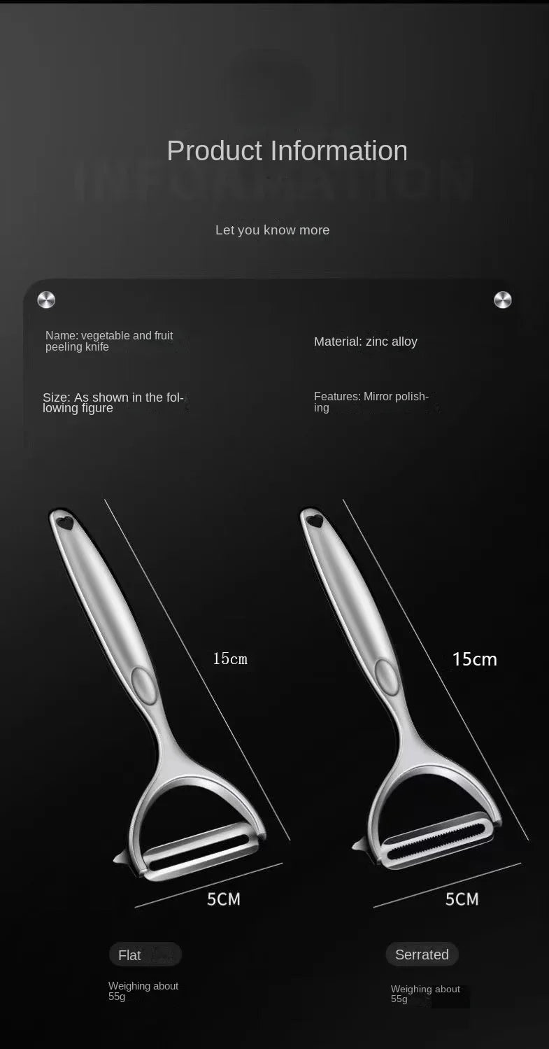 Vegetable Peeler Potato Carrot Peelers Stainless Steel Peeler with Ergonomic Non-Slip Handle & Sharp Blade Kitchen Tools