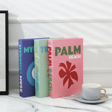 Travel Series Fake Book Decoration Coffee Table Living Room Fashion Fake Book Storage Box Decor Model Room IBIZA CAPRI