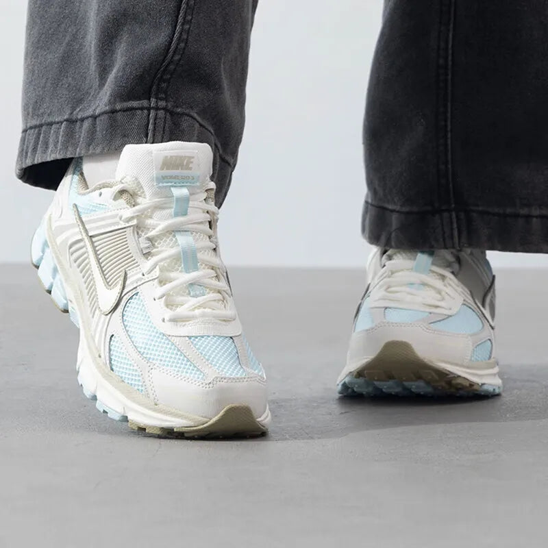 Nike big shoes women's shoes 2025 spring new sports shoes ZOOM VOMERO 5 Light breathable running casual shoes IB4698-411