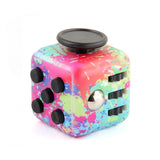 Rainbow Stress Relief Toy for Kids and Adults, Finger Desk Toy, Decompression, Autism, ADHD, OCD, Sensory Anxiety, 6 Sides, 12 Sides 