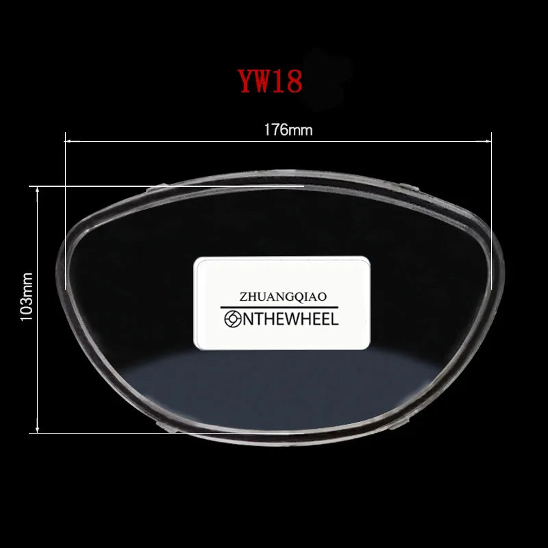 Motorcycle Motocross Moped Speedometer Tachometer Dashboard Instrument Glass Plastic Lens Cover For Scooter ATV E-Scooter