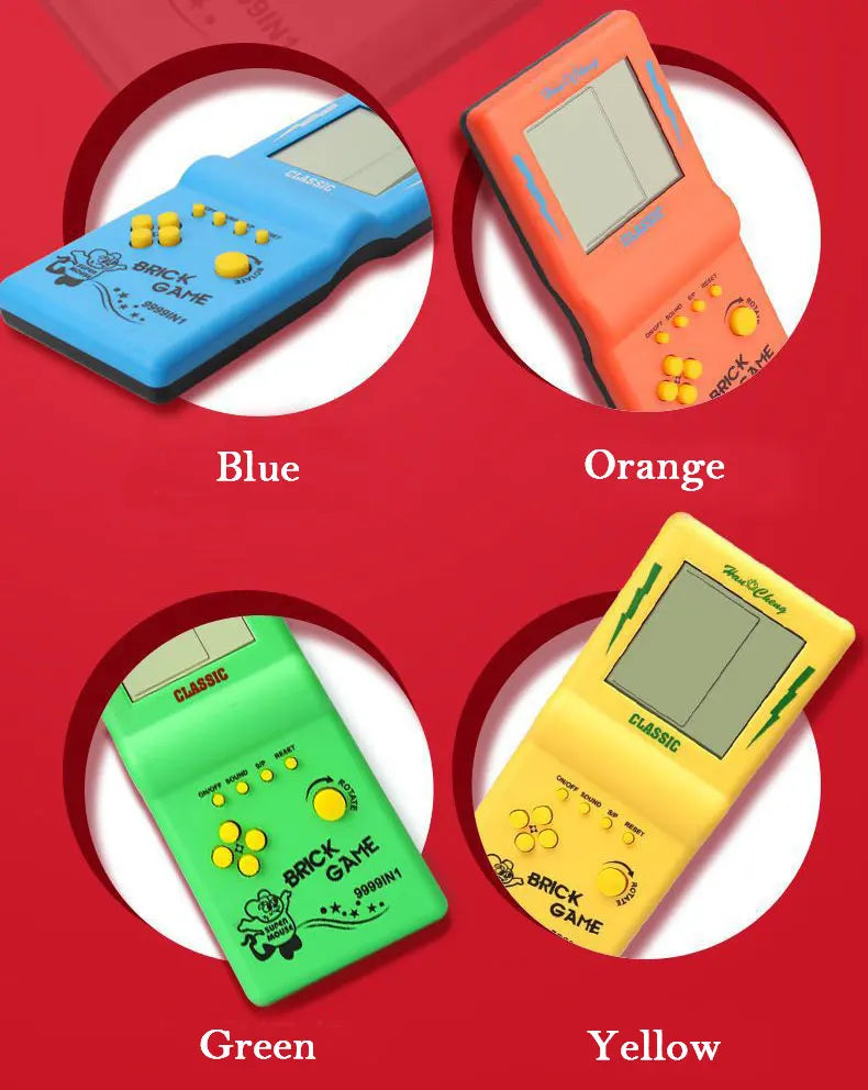 Handheld Game Players Electronic Console Built-in 23 Games for Tetris Retro Classic Brick Game Machine Children's Student Toys