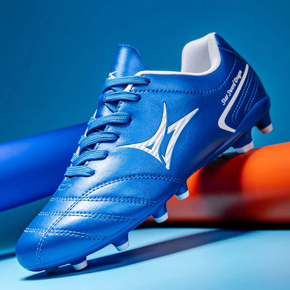 New Men Soccer Shoes Match Sneakers Football Boots Long Spikes Ultralight Breathable Indoor Cleats Training Drop Shipping