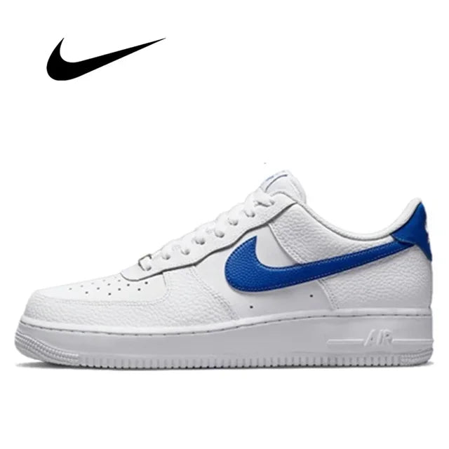 Zapatillas de skate Nike Air Force 1 Low Retro para hombre y mujer, clásicas, negras, informales, cómodas, AF1 