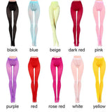 Mini Elastic Leggings Doll Silk Stockings Dolls Pantyhose Colorful Pantyhose Bottoms Socks Miniature Clothes Suits 1/6