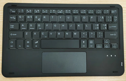 Bluetooth Keyboard Case For Xiaomi Pad 7 7 Pro 11.2 Trackpad Tablet Case Russian Arabic Hebrew Spanish Korean French Keyboard