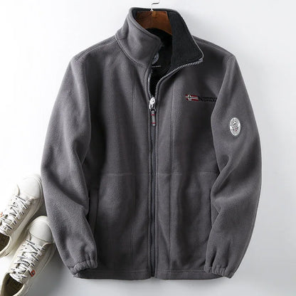 Chaqueta informal de marca FGKKS 2023 para hombre, chaqueta de lana gruesa, diseño de alta calidad, chaqueta cálida de moda para hombre