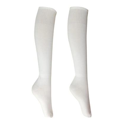 1 Pair Outdoor Sports Soccer Socks Men Women Rugby Breathable Football Socks Knee Volleyball Baseball Hockey Adult Long Socks