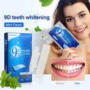 14pcs/box 9D Teeth Whitening Strips Toothpaste Gel Oral Hygiene Care Double Elastic Teeth Bleaching Strips False Teeth Veneers