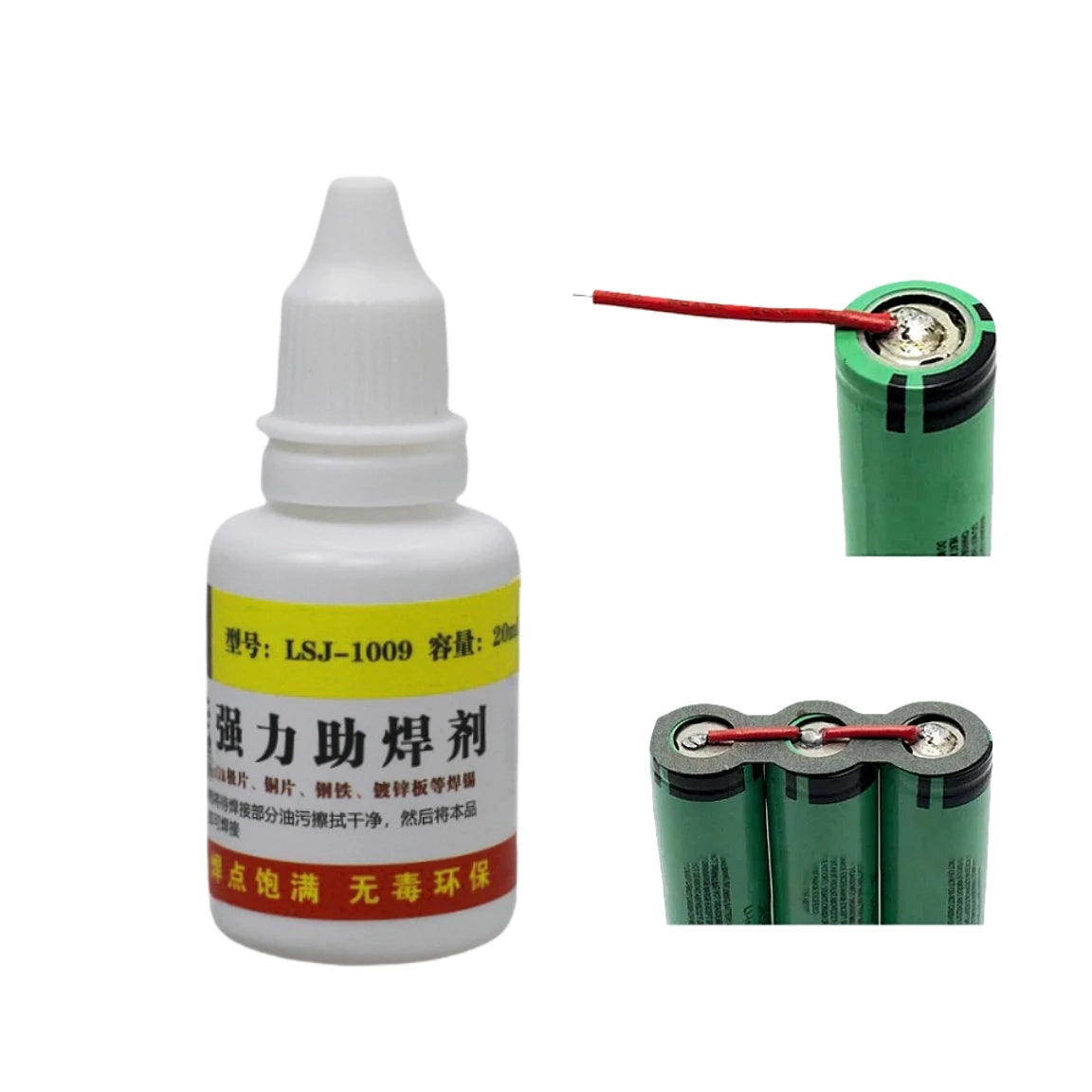 20g Soldering Flux Liquid Solders Water For Stainless Steel galvanized Sheet/Copper/Iron/ Battery Welding