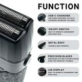 VGR Hair Clippers Professional 9000RPM Hair Cutting Machine Rechargeable Beard Trimmer Charging Base Hair Clippers men V-640 S3