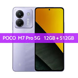Global Version POCO M7 Pro 50MP Camera MTK Dimensity 7025-Ultra 120Hz FHD+ Eye-care AMOLED Display NFC 5110mAh Battery
