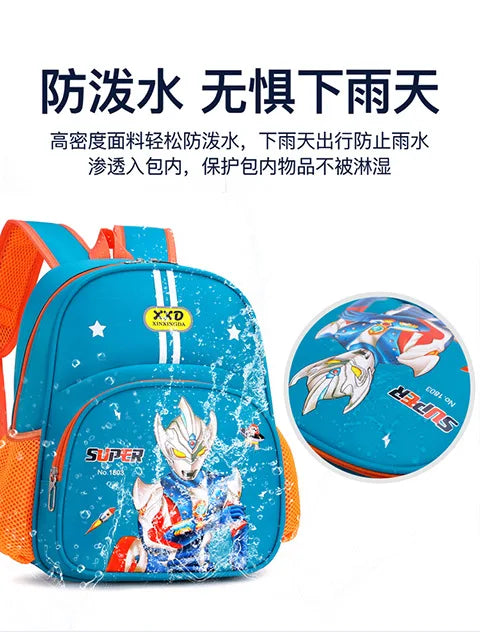 Nuevas mochilas Elsa para niñas de 3 a 7 años, de gran capacidad, impermeables, ligeras, cómodas y transpirables, protegen la columna vertebral.