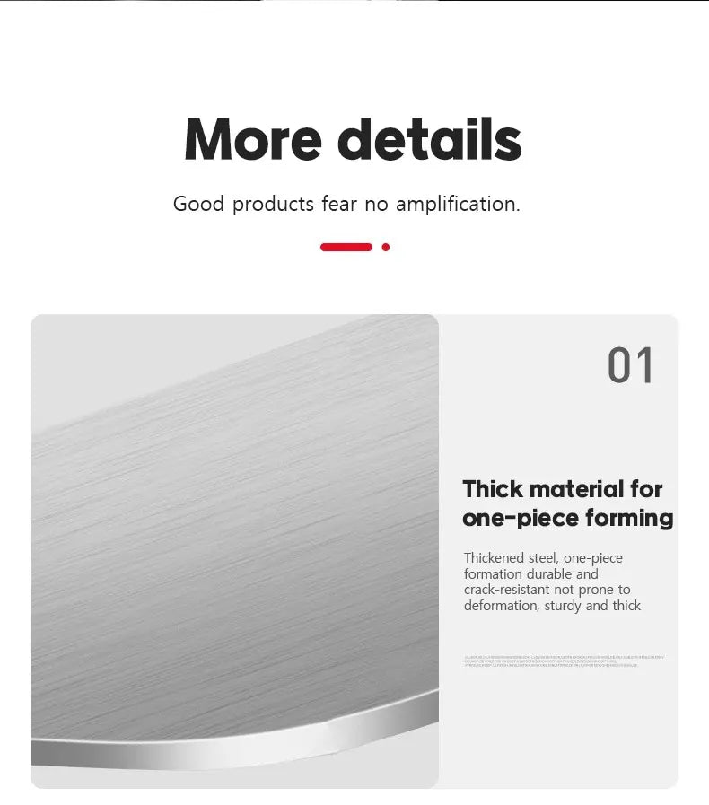 Stainless Steel Thickened Cutting Board Antibacterial Mildew-proof Kneading Dough Board Kitchen Fruit vegetable Cutting Board