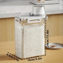 1 Pcs 2.5 L Food Grade Grain and Miscellaneous Grain Storage Box, Rice Bucket Storage Tank, Sealing Tank, Kitchen Utensil