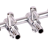 Stainless Steel Aquarium Air Distributor Fish Tank Oxygen Pump Accessories Air Splitter Flow Controller Pump Switch Valve Tap