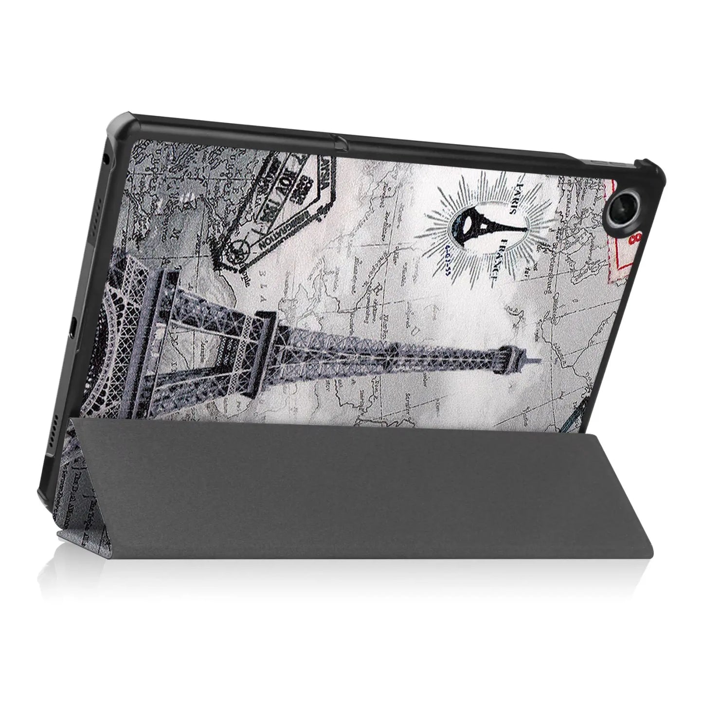 Leather Case for Lenovo Tab M10 FHD Plus 3rd 2nd Gen HD 10.1 10.6 Inch X306F X505F Kids Unicorn Folding Stand Smart Cover Funda