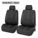 All-Season Universal 9-Piece PU Leather Car Seat Cover