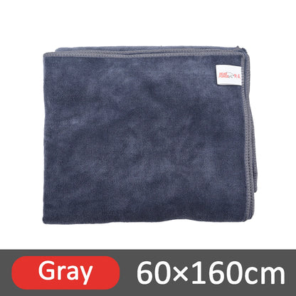 Car Wash Microfiber Towel 160x60cm Extra Large Size Car Cleaning Drying Cloth Super Absorbent Towels Car Detailing Care